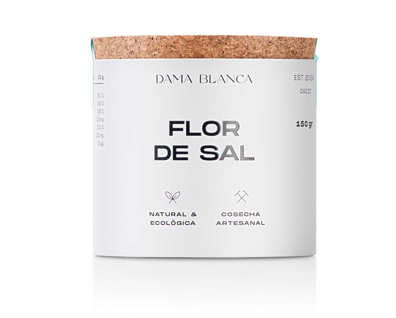 Cristalización de la Flor de Sal Gourmet en la salina Dama Blanca